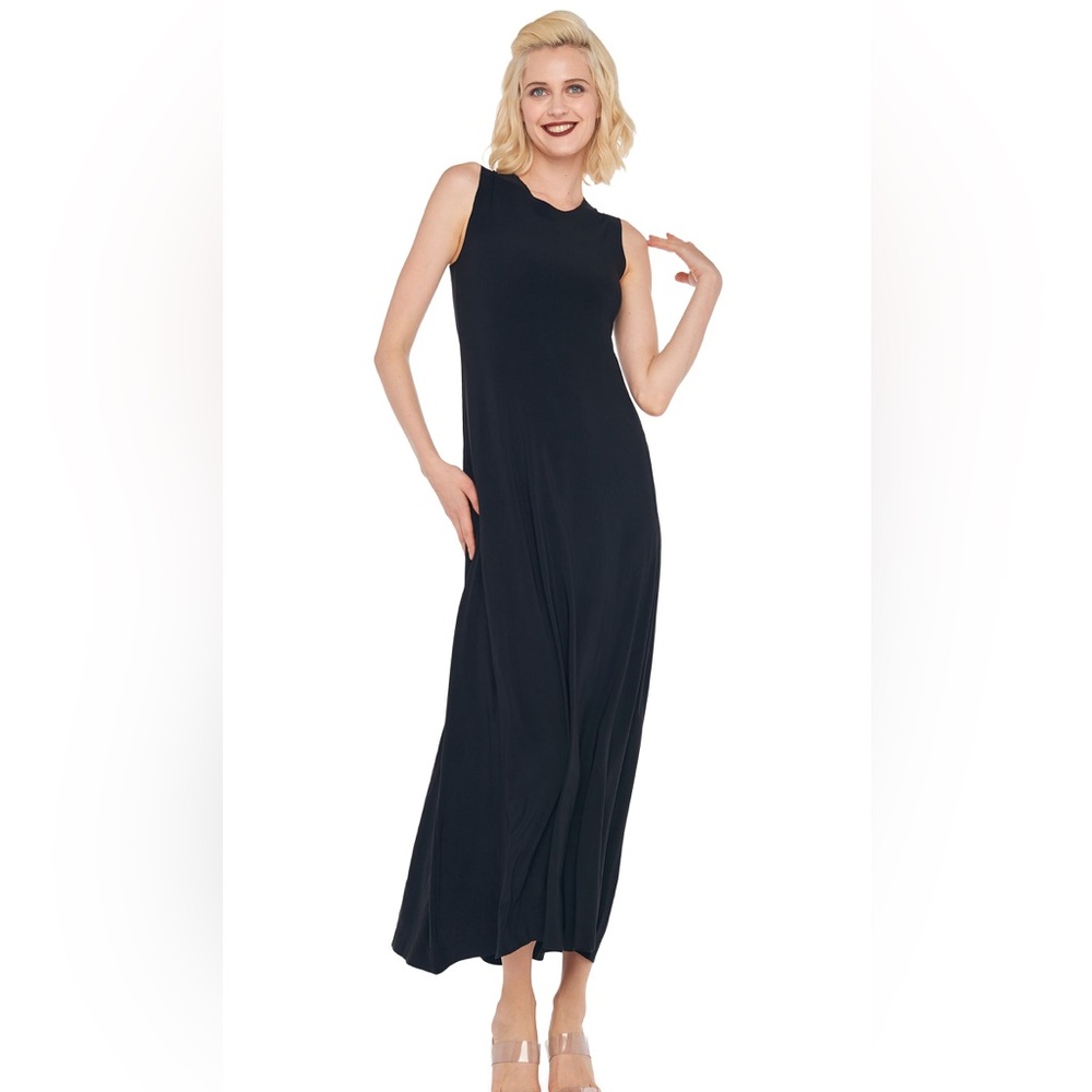 NORMA KAMALI Swing Maxi Dress‎